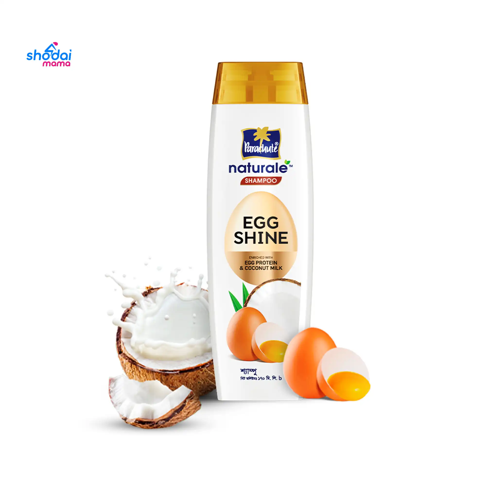Parachute Naturale Egg Shine Shampoo 170ml